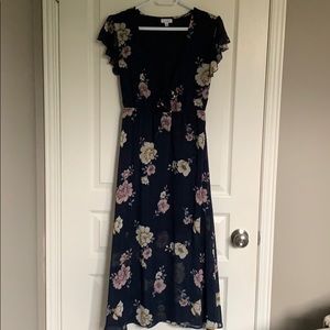 Long Floral Maxi Dress